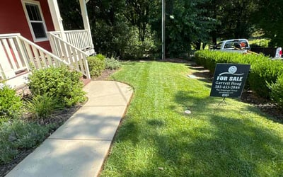 Photo of Jessica R.'s yard after getting lawn care in Kernersville, NC