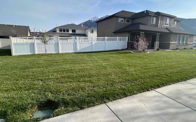 Photo of Edgar M V.'s yard after getting lawn care in Springville, UT