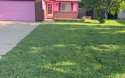 Photo of Richard S.'s yard after getting lawn care in Haslet, TX