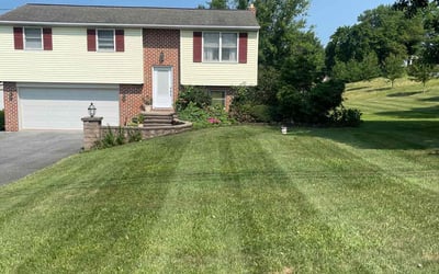 Photo of Alexis c.'s yard after getting lawn care in Manheim, PA