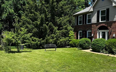 Photo of James K.'s yard after getting lawn care in Chesterfield, MO