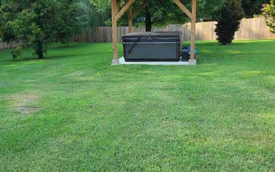 Photo of Kevin S.'s yard after getting lawn care in Richmond, VA