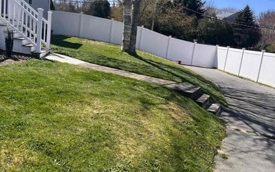Photo of Emily T.'s yard after getting lawn care in Fairhaven, MA