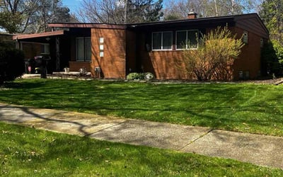 Photo of Yvette J.'s yard after getting lawn care in Oak Park, MI