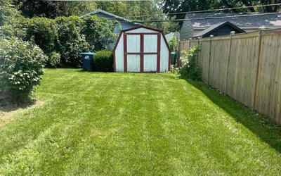 Photo of Adam H.'s yard after getting lawn care in Arnold, MO