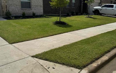 Photo of Peter A.'s yard after getting lawn care in Buffalo Grove, IL