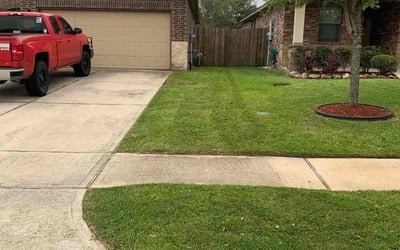 Photo of Andrew P.'s yard after getting lawn care in Dracut, MA