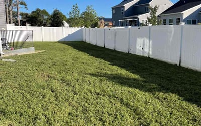 Photo of Flora F.'s yard after getting lawn care in Clinton, MD