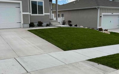 Photo of Dan S.'s yard after getting lawn care in Eagle Mountain, UT