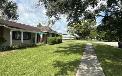Photo of Jesse A.'s yard after getting lawn care in Land O' Lakes, FL