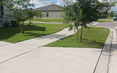 Photo of Clark S.'s yard after getting lawn care in West Des Moines, IA