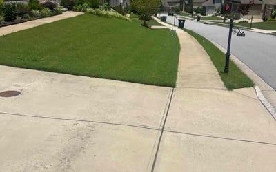 Photo of Jerold F.'s yard after getting lawn care in Troy, OH