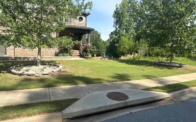 Photo of Ann B.'s yard after getting lawn care in Woodstock, GA
