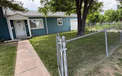 Photo of Austin Z.'s yard after getting lawn care in Aurora, CO