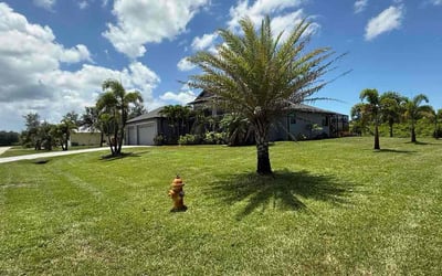 Photo of Jazmond B.'s yard after getting lawn care in Odenville, AL