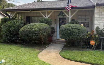 Photo of Katherine T.'s yard after getting tree care in Port Orange, FL