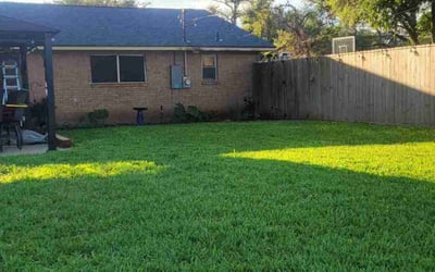 Photo of Jon T.'s yard after getting lawn care in Temple, TX