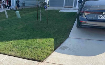 Photo of Damon M.'s yard after getting lawn care in Owasso, OK