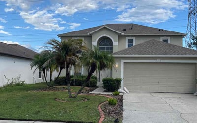 Photo of Logan M.'s yard after getting lawn care in Four Corners, FL