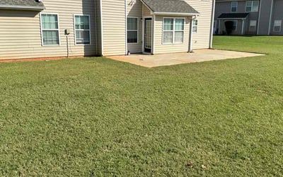 Photo of Greg W.'s yard after getting lawn care in Grand Ledge, MI