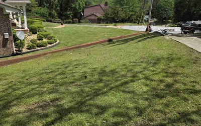 Photo of Jacqueline M.'s yard after getting lawn care in Columbus, GA