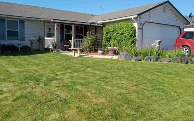 Photo of Elizabeth G.'s yard after getting lawn care in Caldwell, ID