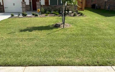 Photo of Ryan H.'s yard after getting lawn care in Norman, OK
