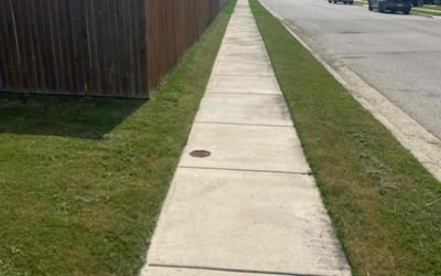 Photo of Matt E.'s yard after getting lawn care in Clackamas, OR