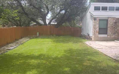 Photo of Nina G.'s yard after getting tree care in Cartersville, GA