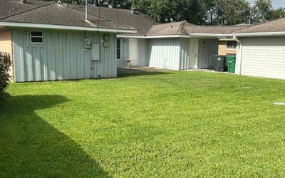 Photo of Justen K.'s yard after getting lawn care in Culpeper, VA