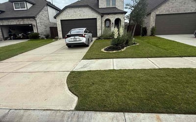 Photo of Bryan D.'s yard after getting lawn care in Northborough, MA