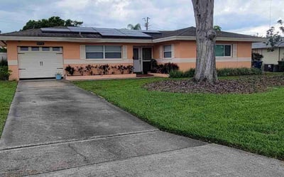 Photo of Ebony K.'s yard after getting lawn care in Hauppauge, NY