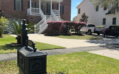 Photo of Mary S.'s yard after getting lawn care in Hartsville, SC