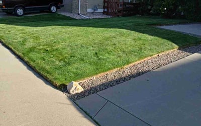 Photo of Miles W.'s yard after getting lawn care in Mount Juliet, TN