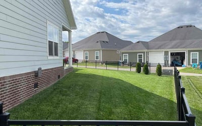 Photo of Asma H.'s yard after getting lawn care in Farmington, MN