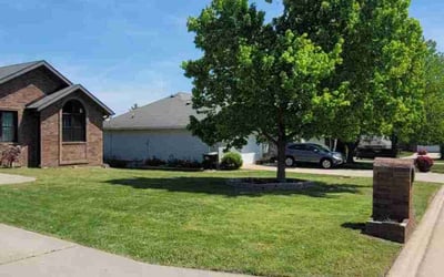 Photo of Connie R.'s yard after getting lawn care in Marshfield, MO