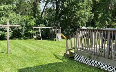 Photo of Myrtle H.'s yard after getting lawn care in Johnstown, PA