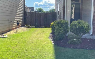 Photo of Dawn E.'s yard after getting lawn care in Lusby, MD