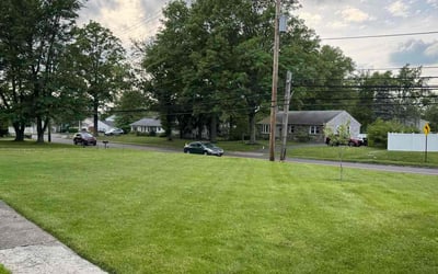 Photo of Maureen K.'s yard after getting lawn care in North Wales, PA