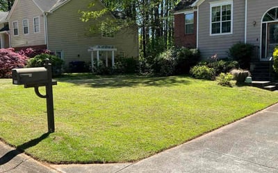 Photo of Catherine W.'s yard after getting lawn care in Corbin, KY