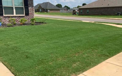 Photo of Marilou P.'s yard after getting lawn care in Toney, AL