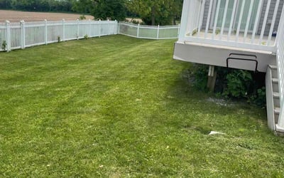 Photo of Austin C.'s yard after getting lawn care in Nazareth, PA