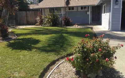 Photo of Oscar D.'s yard after getting lawn care in Mocksville, NC