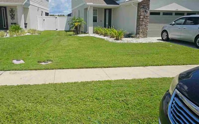 Photo of Gwen H.'s yard after getting lawn care in Watsonville, CA