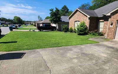 Photo of Gail S.'s yard after getting lawn care in Little Rock, AR