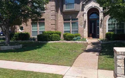 Photo of Dorman H.'s yard after getting lawn care in Corinth, TX