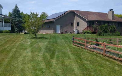 Photo of Jamie C.'s yard after getting lawn care in Hamilton, OH