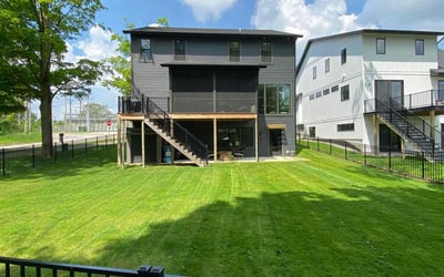 Photo of Ronald J.'s yard after getting lawn care in Grand Rapids, MI