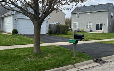 Photo of Dave M.'s yard after getting lawn care in Round Lake, IL