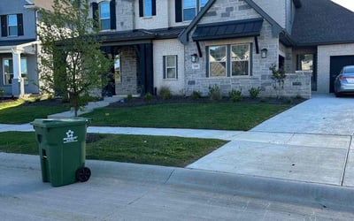Photo of Hamzah H.'s yard after getting lawn care in Livonia, MI